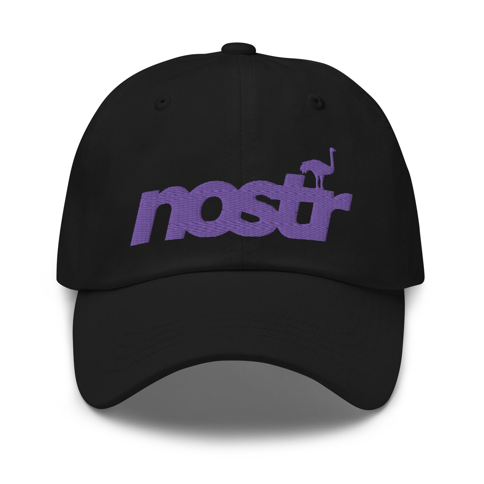 Nostr Unstructured Dad Hat with Curved Brim