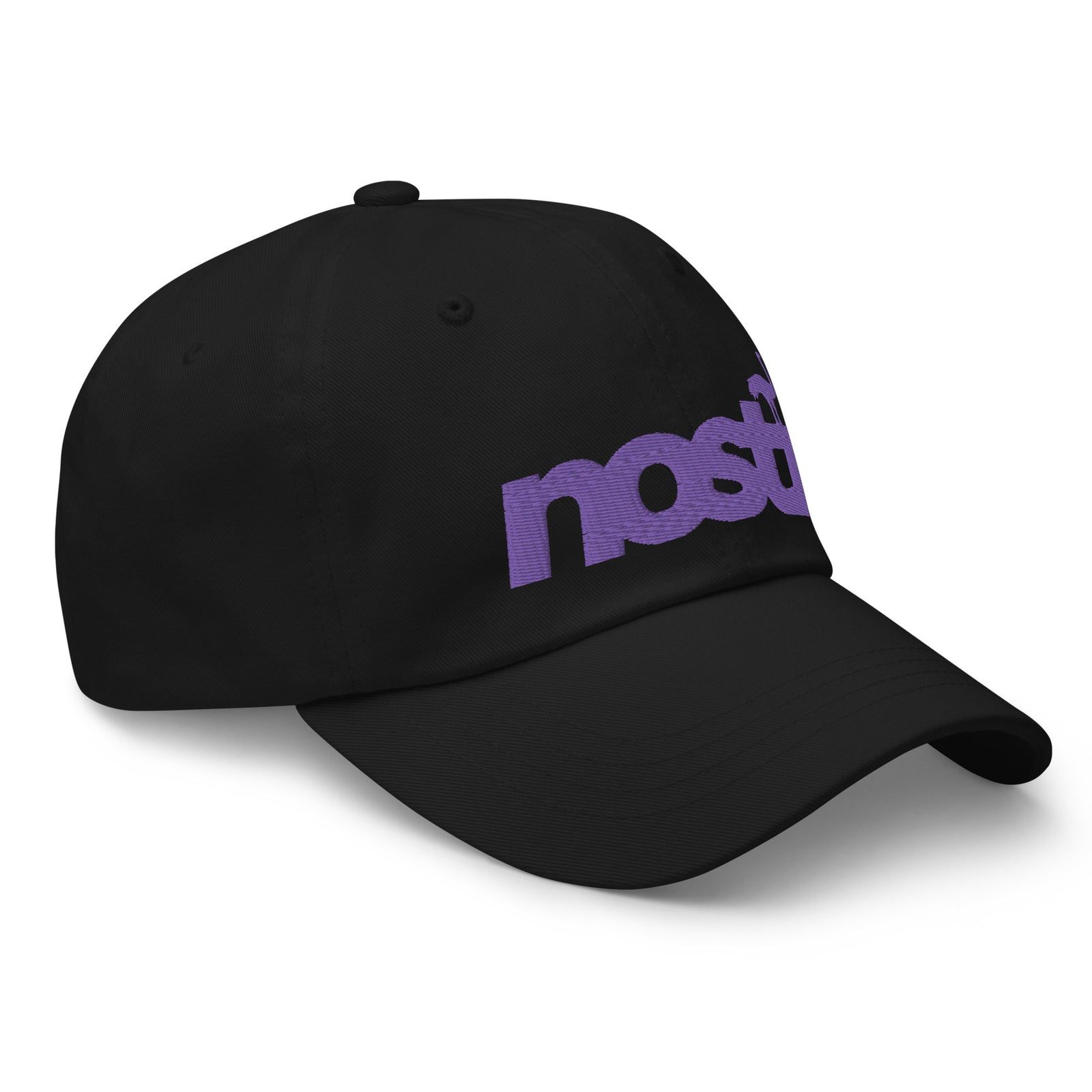 Nostr Unstructured Dad Hat with Curved Brim