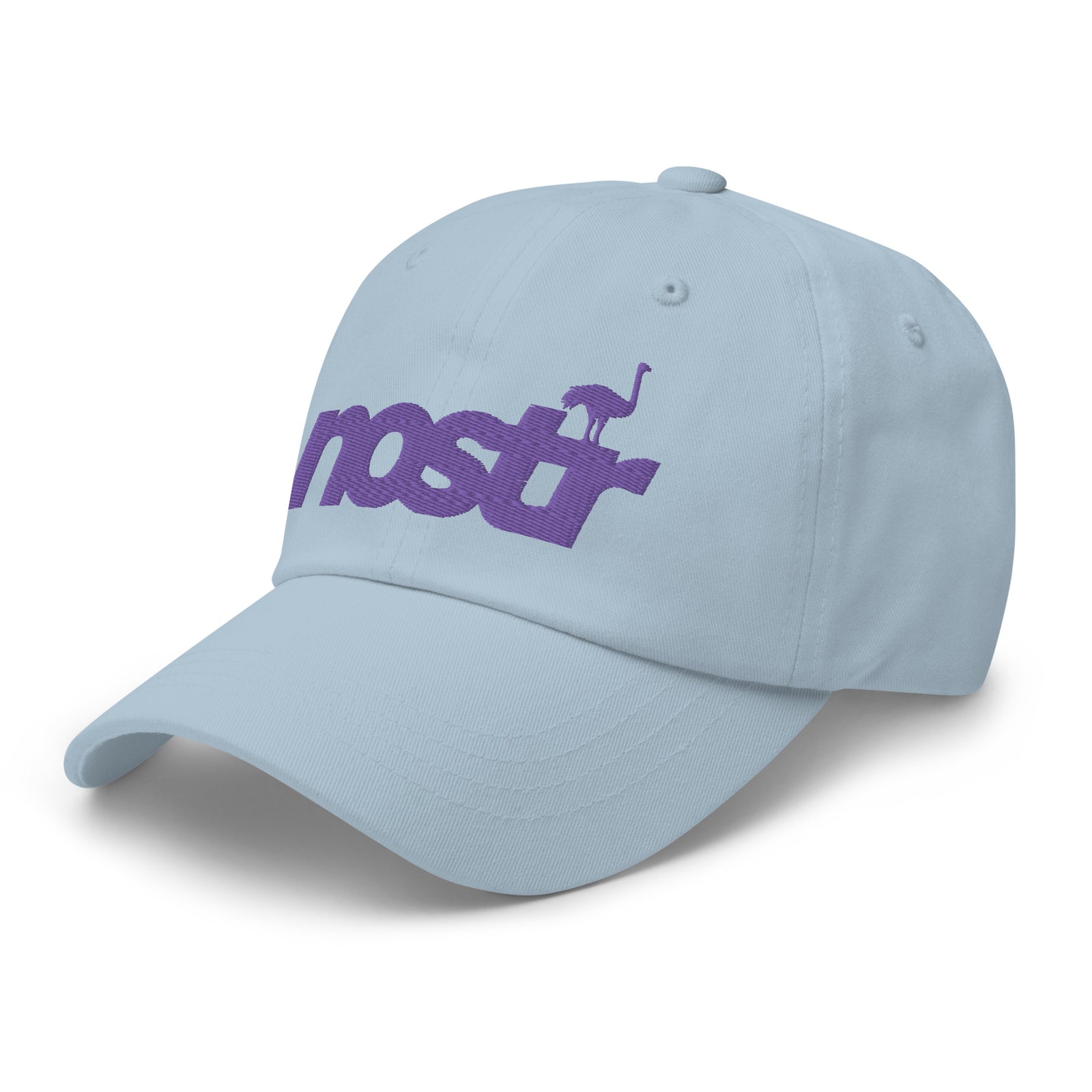 Nostr Unstructured Dad Hat with Curved Brim