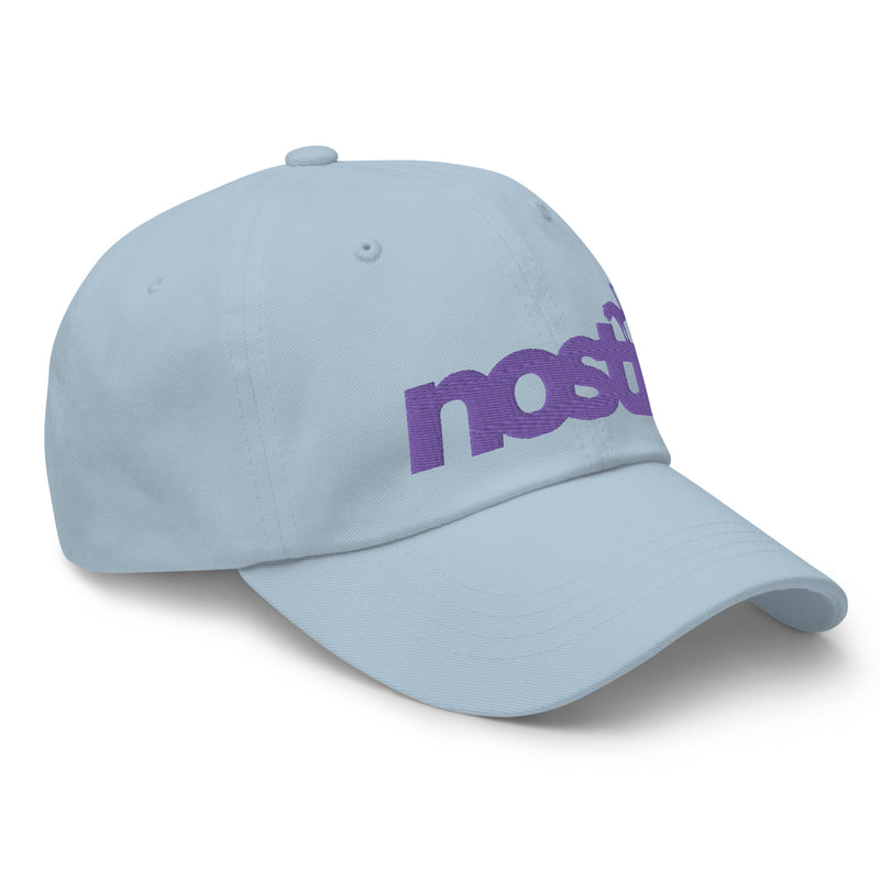 Nostr Unstructured Dad Hat with Curved Brim
