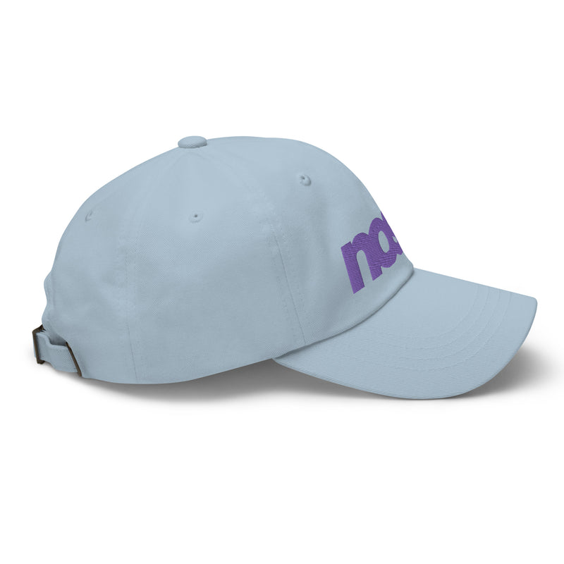 Nostr Unstructured Dad Hat with Curved Brim