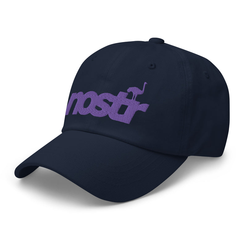 Nostr Unstructured Dad Hat with Curved Brim