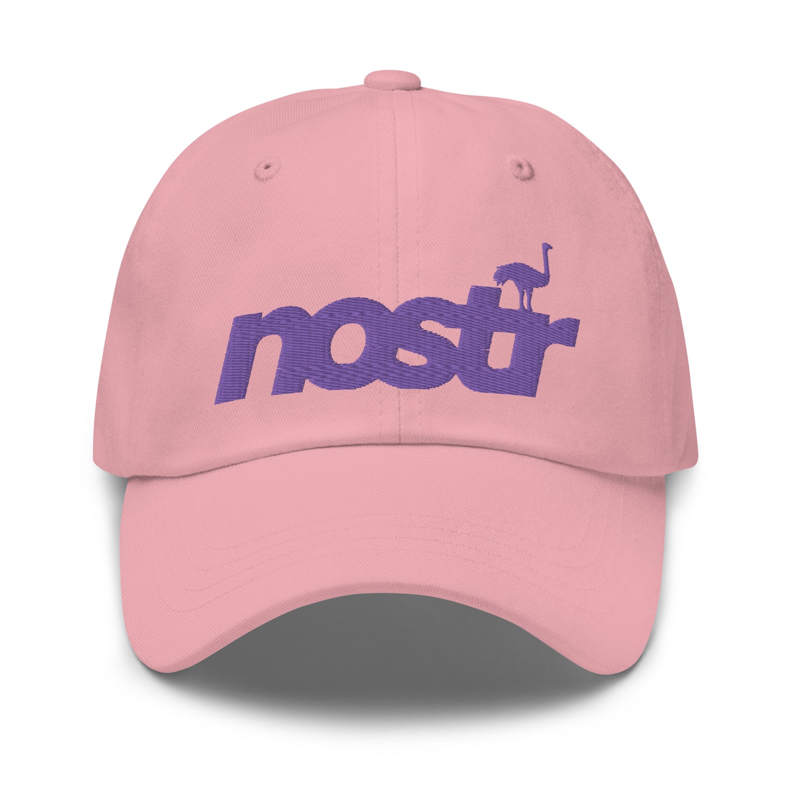 Nostr Unstructured Dad Hat with Curved Brim