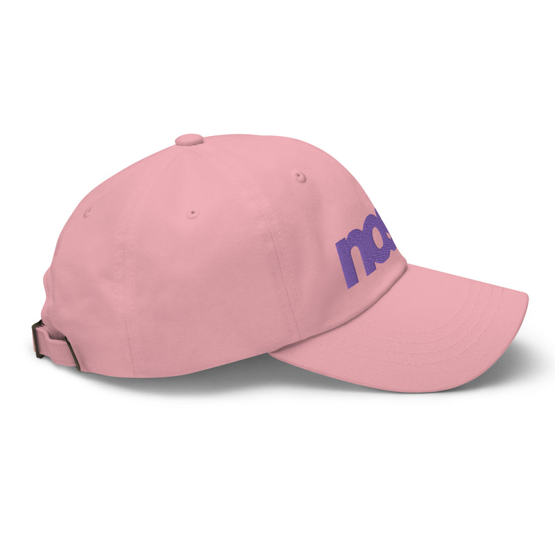 Nostr Unstructured Dad Hat with Curved Brim