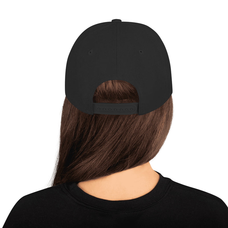 Open Source Everything Structured Snapback Cap with Flat Brim