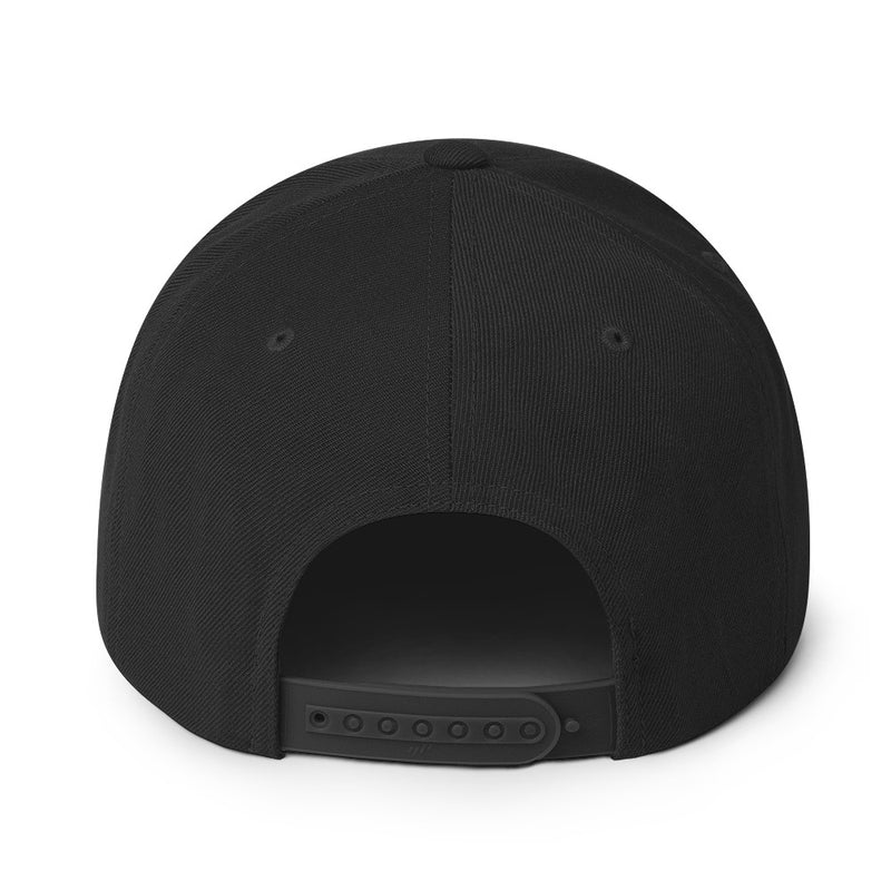 Open Source Everything Structured Snapback Cap with Flat Brim