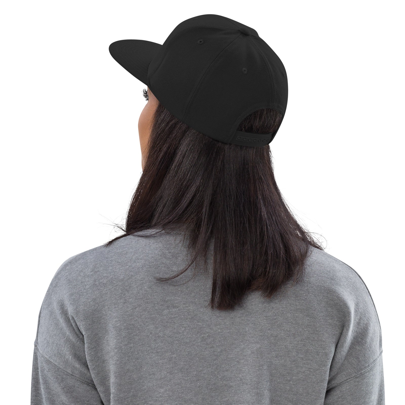 Open Source Everything Structured Snapback Cap with Flat Brim
