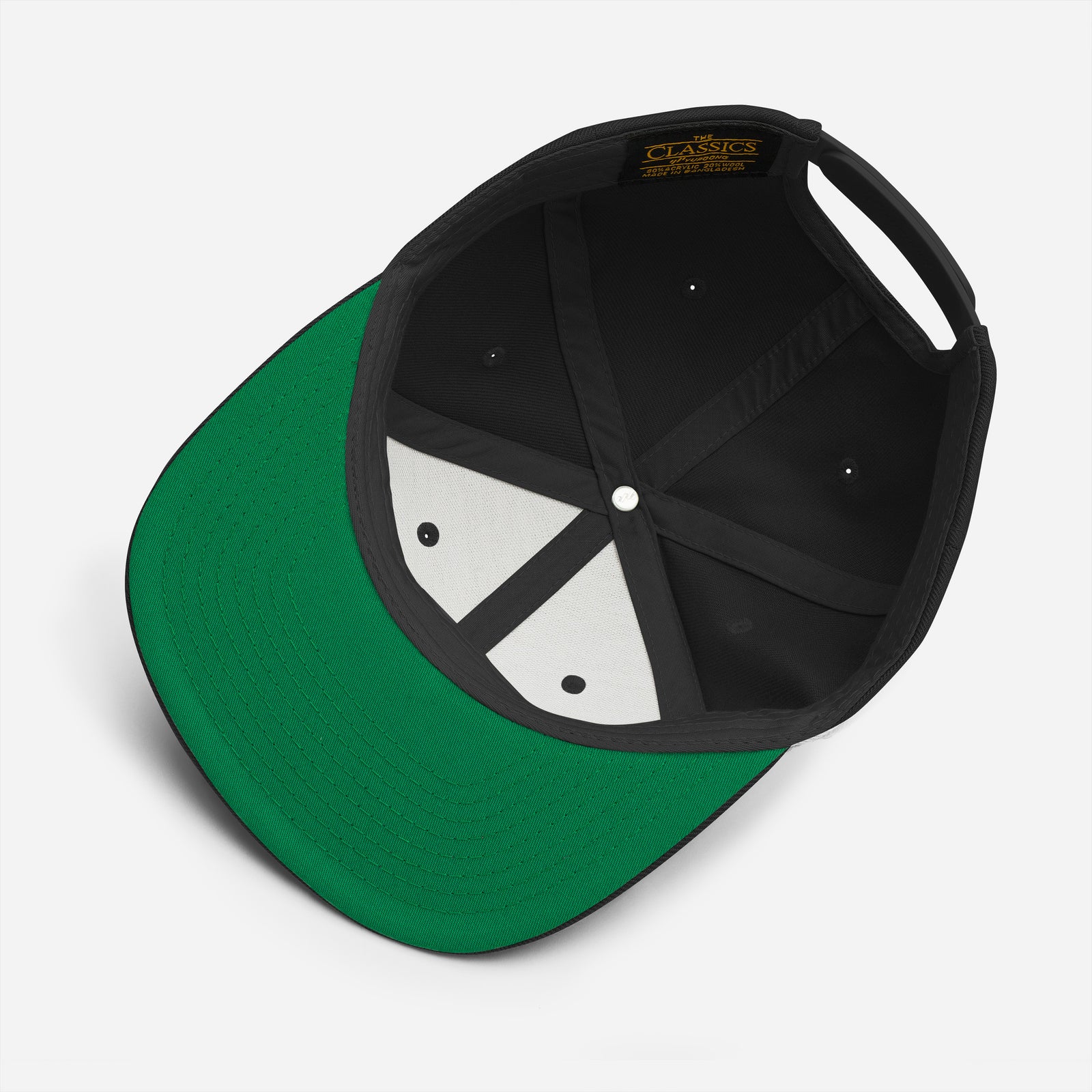 Open Source Everything Structured Snapback Cap with Flat Brim