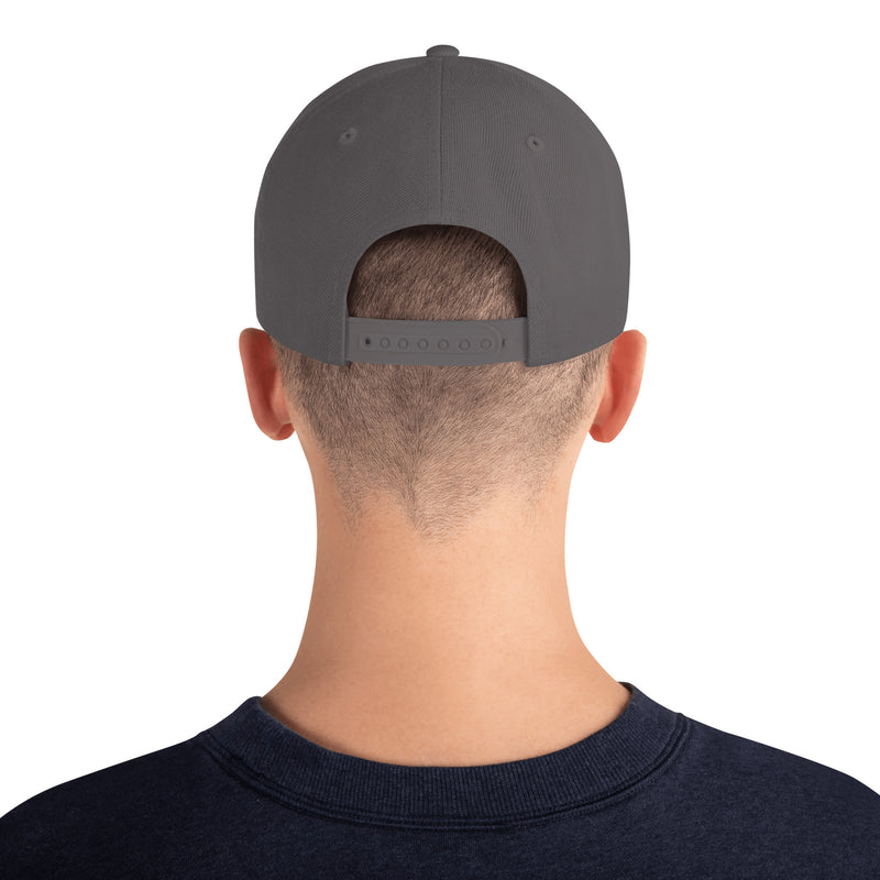Open Source Everything Structured Snapback Cap with Flat Brim