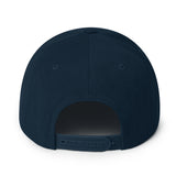 Infinity Divided by 21 Mio Knut Svanholm Structured Snapback Cap with Flat Brim