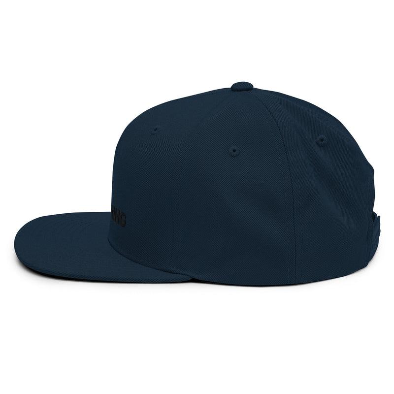 Open Source Everything Structured Snapback Cap with Flat Brim