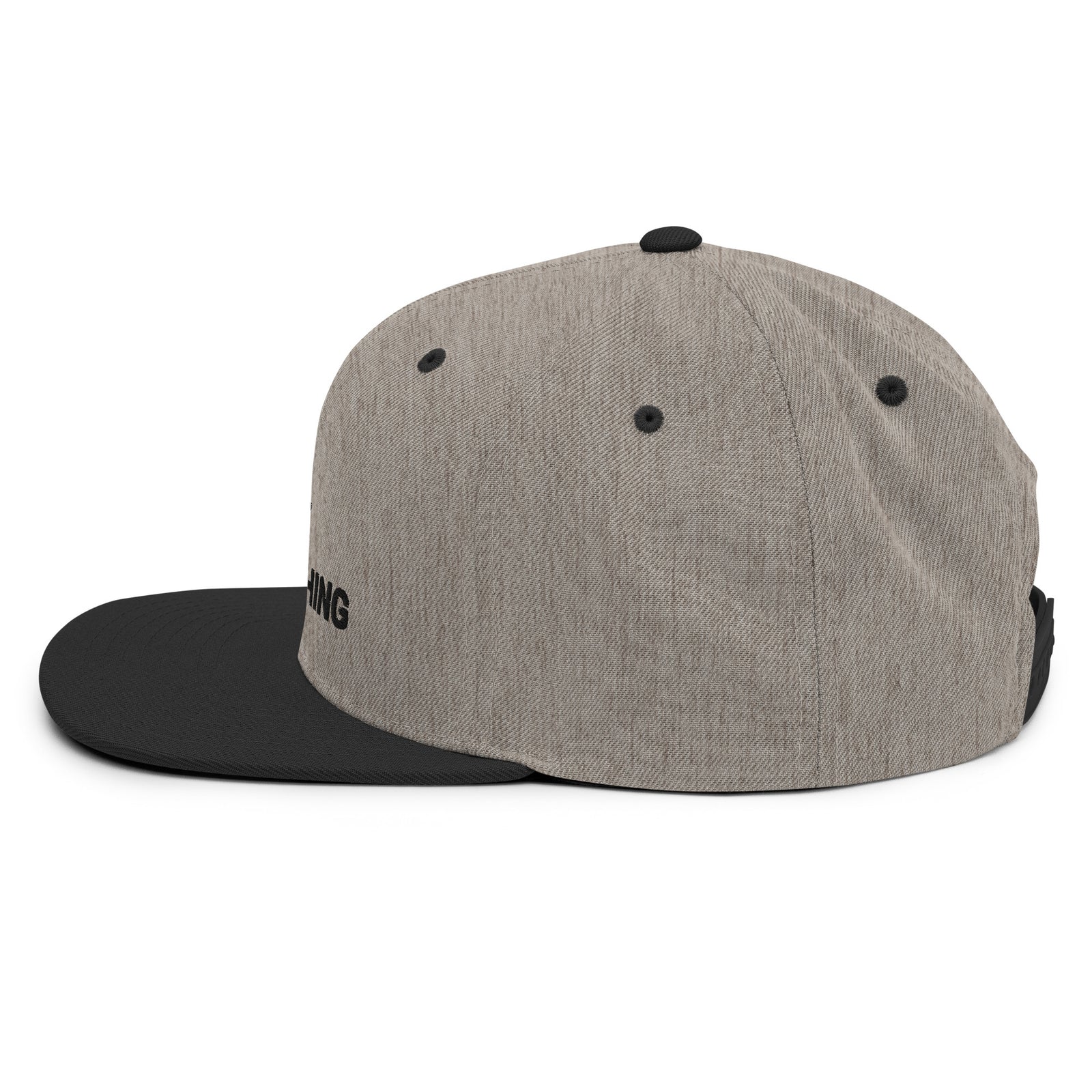 Open Source Everything Structured Snapback Cap with Flat Brim