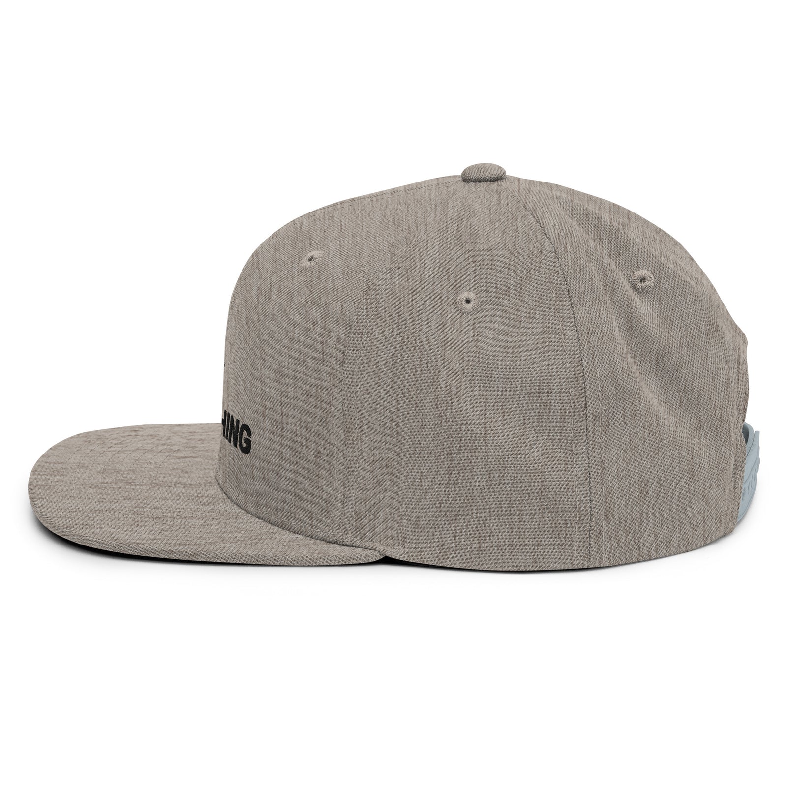 Open Source Everything Structured Snapback Cap with Flat Brim