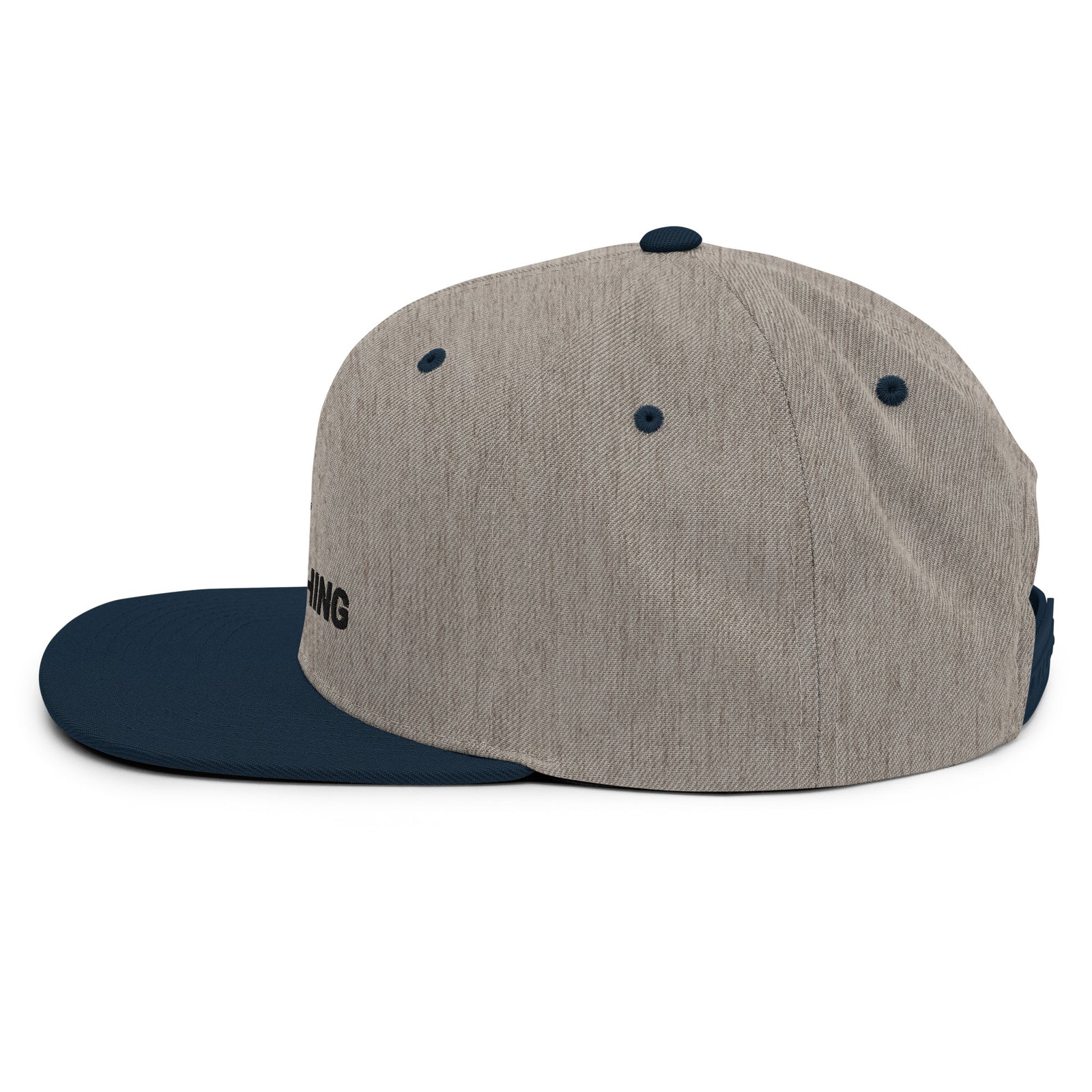 Open Source Everything Structured Snapback Cap with Flat Brim