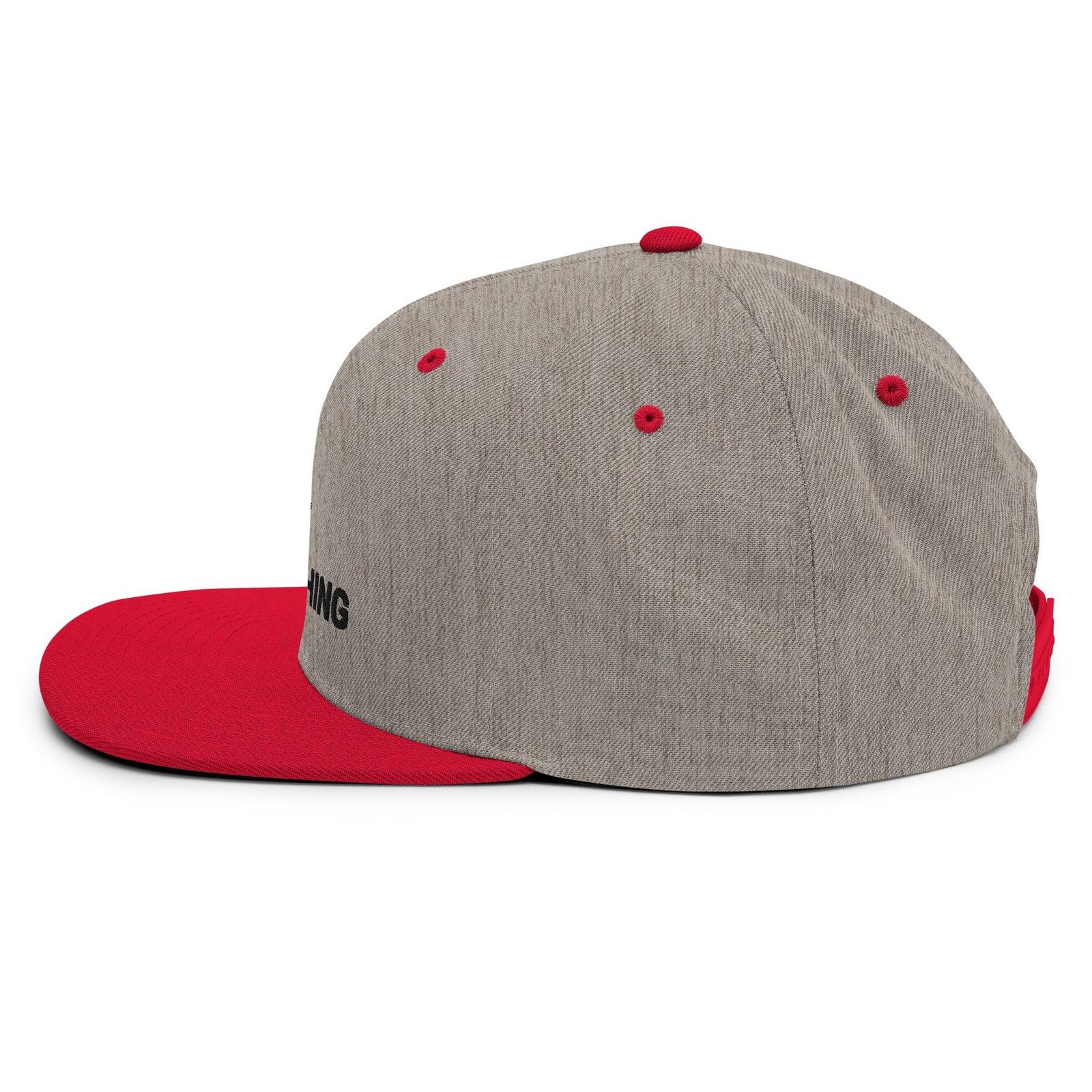 Open Source Everything Structured Snapback Cap with Flat Brim
