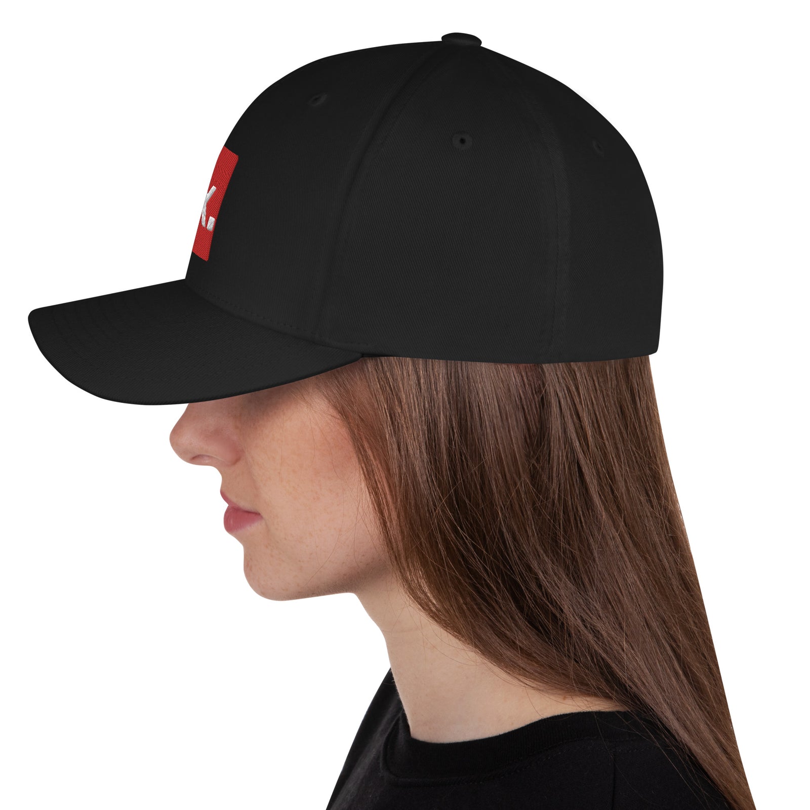 Fix the Money. Structured Flexfit Full Baseball Cap with Curved Brim