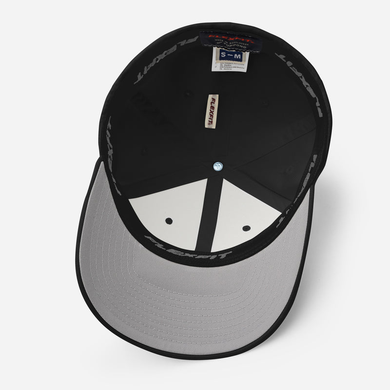 Bitcoin Runners Structured Flexfit Full Baseball Cap with Curved Brim