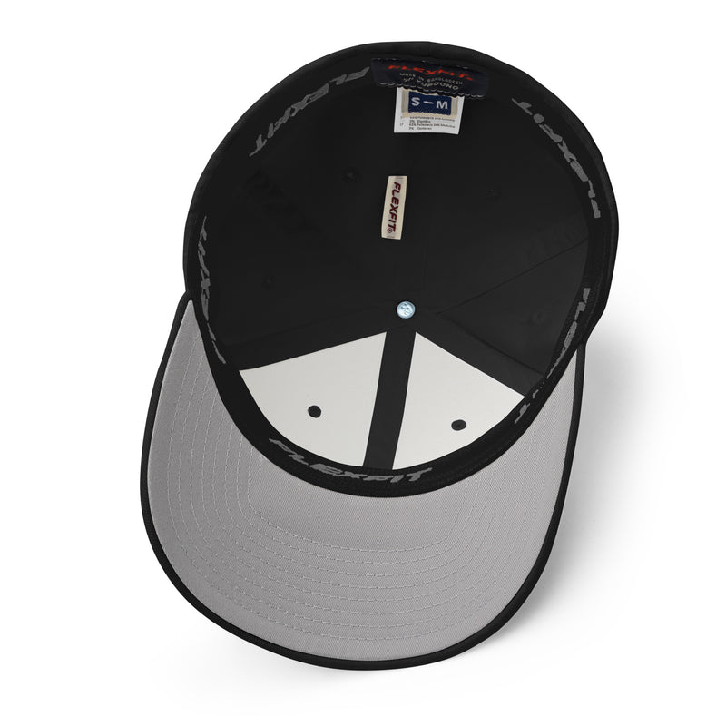 Bitcoin Runners Structured Flexfit Full Baseball Cap with Curved Brim