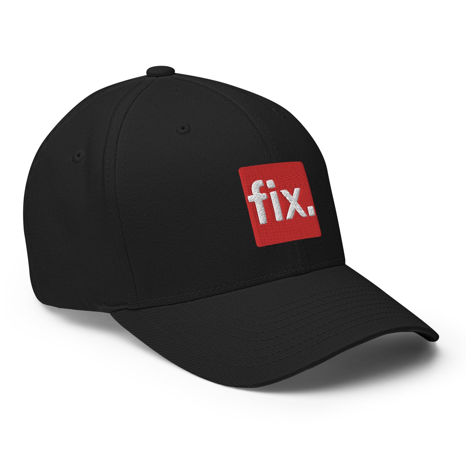 Fix the Money. Structured Flexfit Full Baseball Cap with Curved Brim