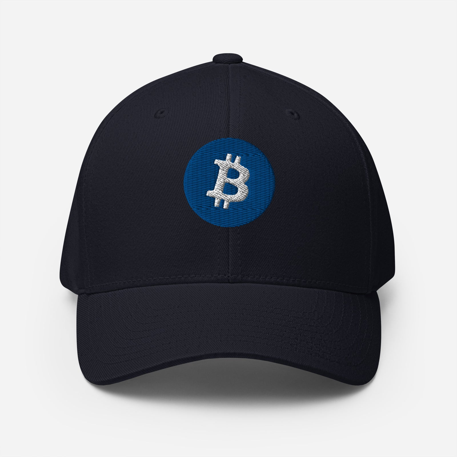 Was Bitcoin bringt. Structured Flexfit Full Baseball Cap with Curved Brim