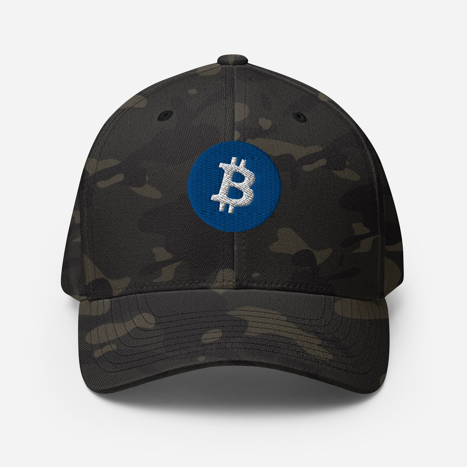 Was Bitcoin bringt. Structured Flexfit Full Baseball Cap with Curved Brim