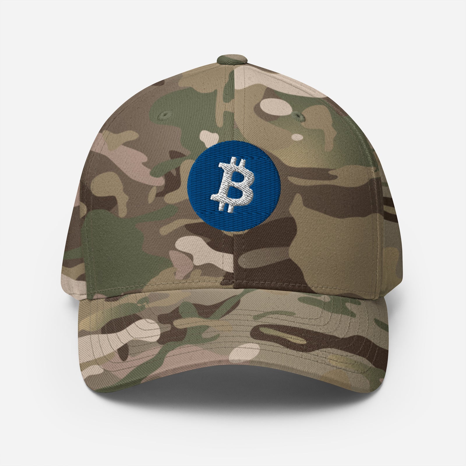 Was Bitcoin bringt. Structured Flexfit Full Baseball Cap with Curved Brim
