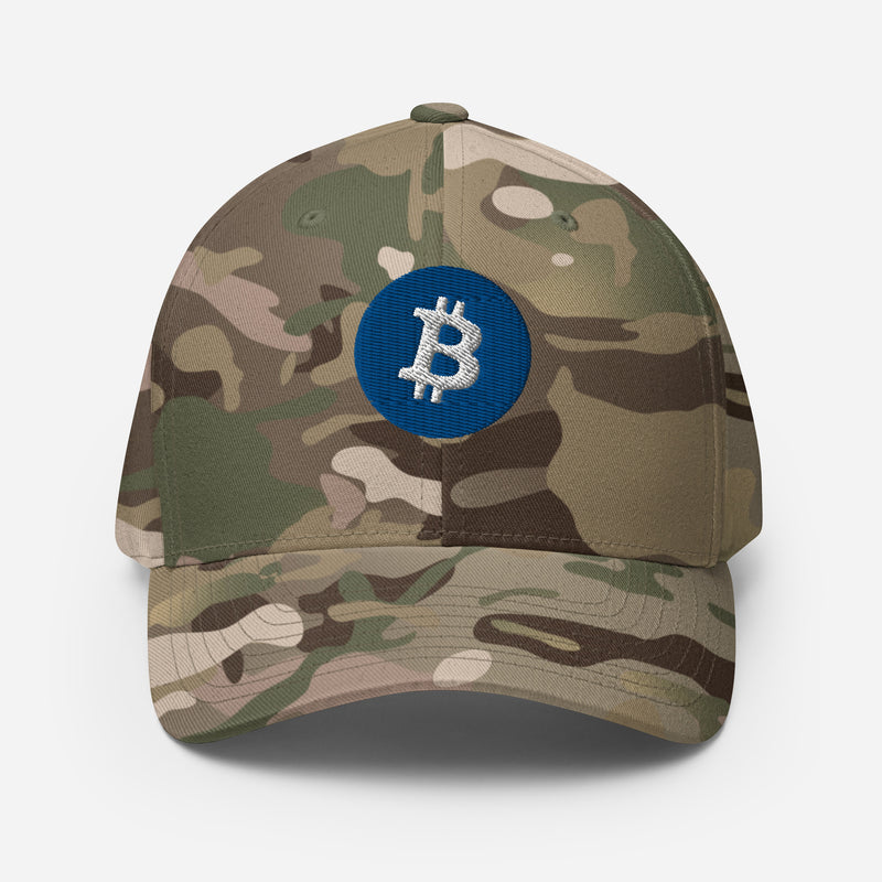 Was Bitcoin bringt. Structured Flexfit Full Baseball Cap with Curved Brim