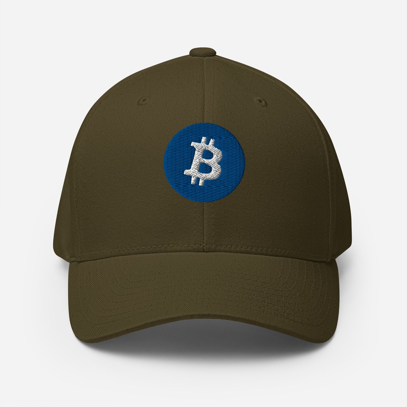 Was Bitcoin bringt. Structured Flexfit Full Baseball Cap with Curved Brim