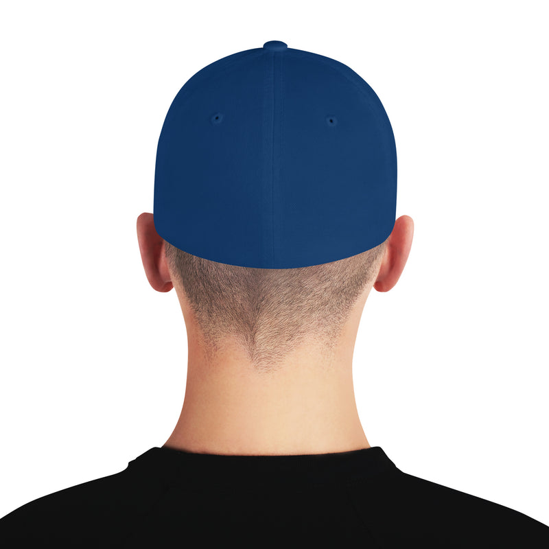 Fix the money. Structured Flexfit Full Baseball Cap with Curved Brim