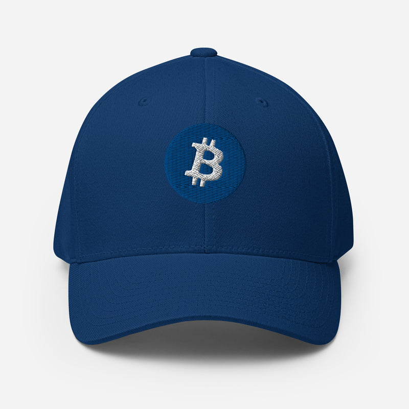 Was Bitcoin bringt. Structured Flexfit Full Baseball Cap with Curved Brim