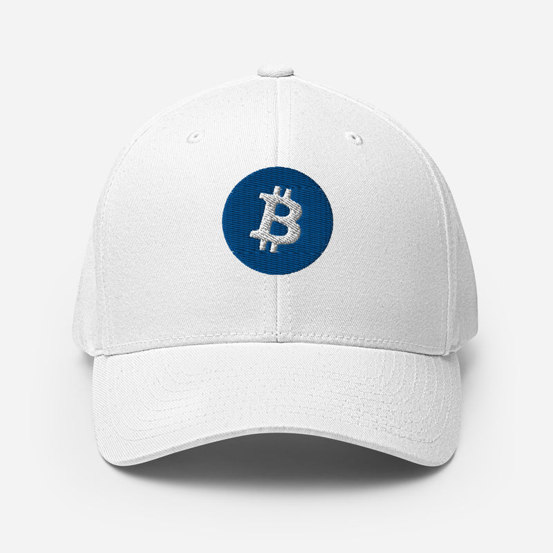 Was Bitcoin bringt. Structured Flexfit Full Baseball Cap with Curved Brim