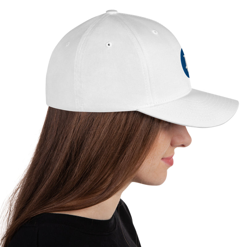 Was Bitcoin bringt. Structured Flexfit Full Baseball Cap with Curved Brim