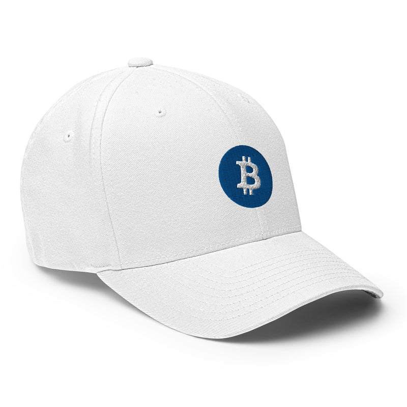 Was Bitcoin bringt. Structured Flexfit Full Baseball Cap with Curved Brim