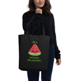 Bitcoin Melon Eco Tote Bag
