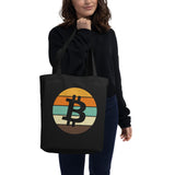 Bitcoin Retro Eco Tote Bag