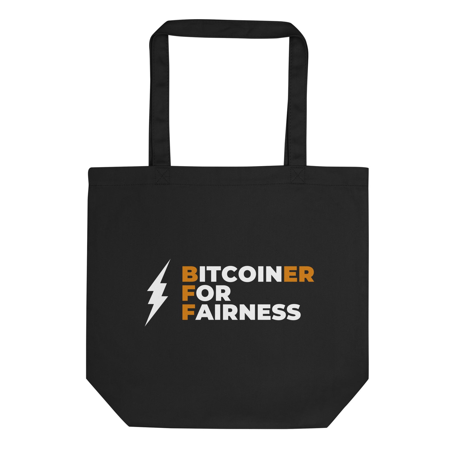 Bitcoiner For Fairness Eco Tote Bag
