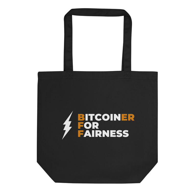 Bitcoiner For Fairness Eco Tote Bag