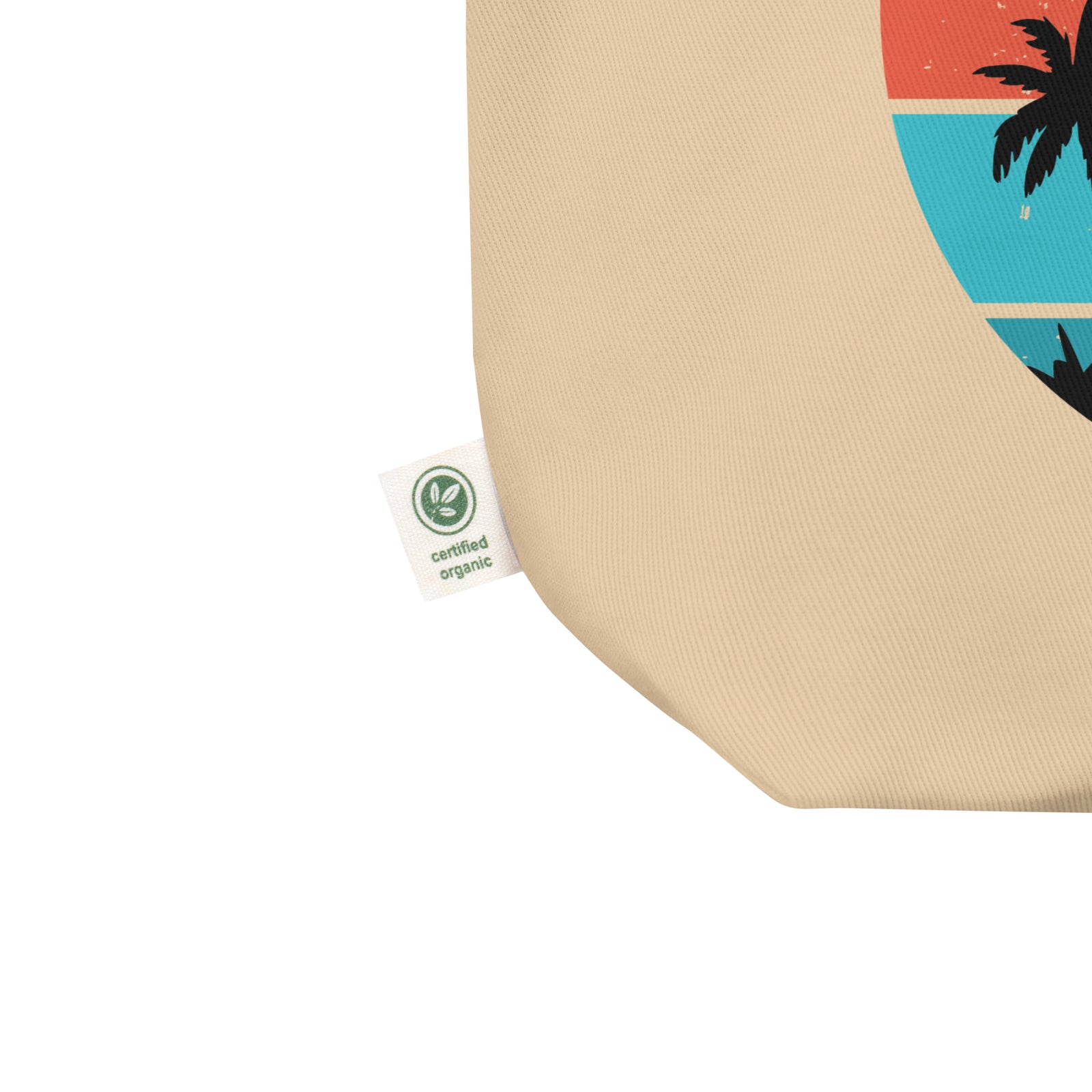 Bitcoin Retro Surfing Eco Tote Bag