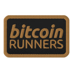 Bitcoin Runners Embroidered Patch