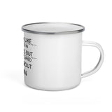 Bitcoin Enamel Mug
