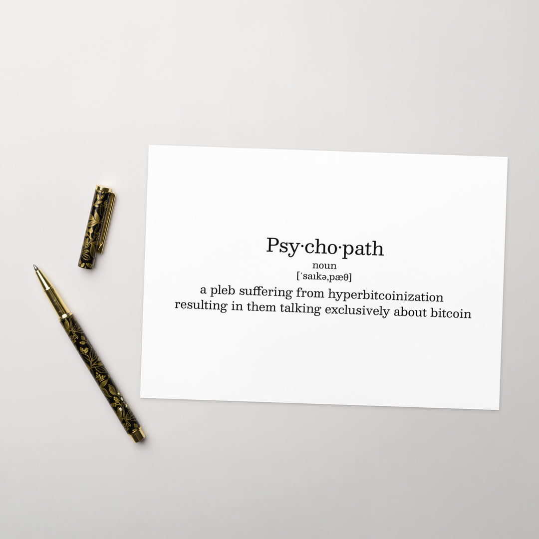 Accessories – Greeting Cards – SatoshiStore.io