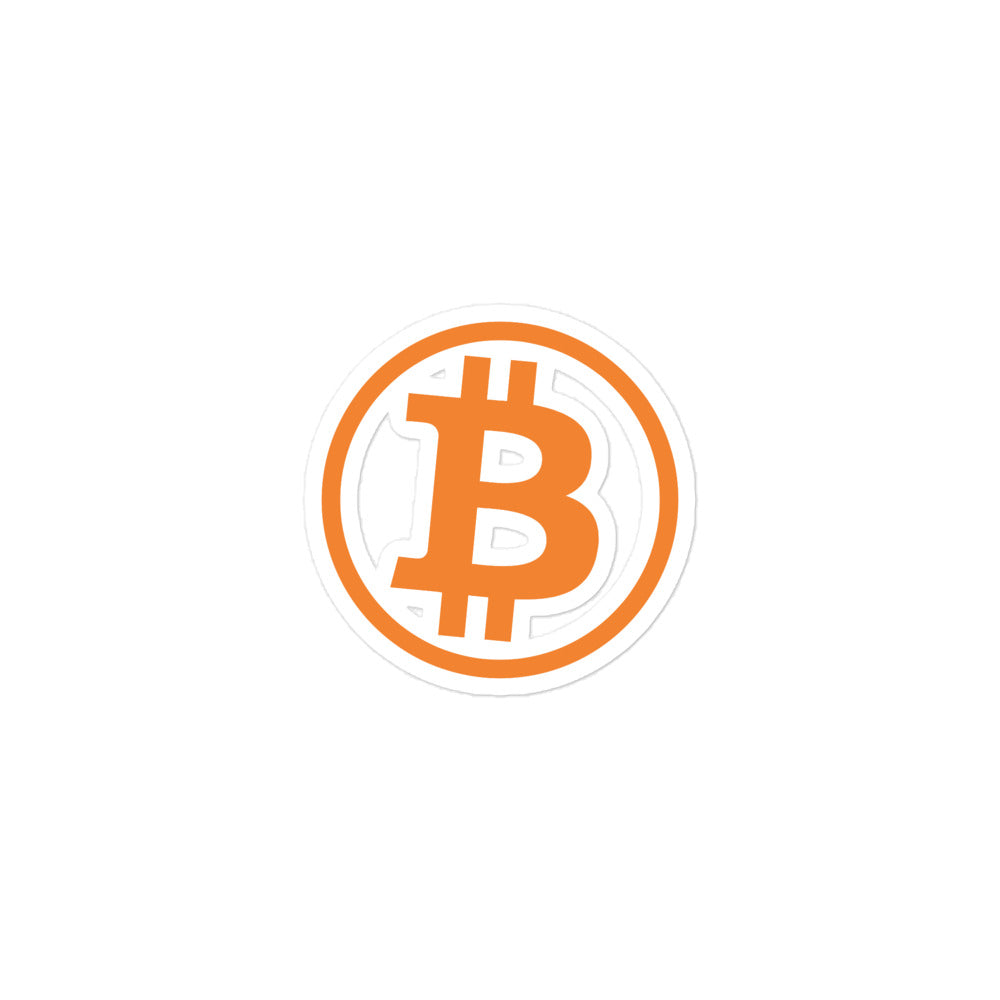 Bitcoin Miami Bubble-free Stickers