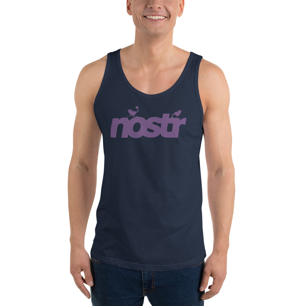 Nostr Men's | Bitcoin Tank Top
