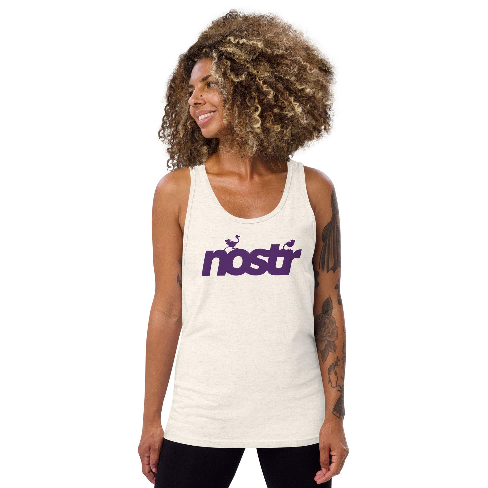 Nostr Women's | Bitcoin Tank Top