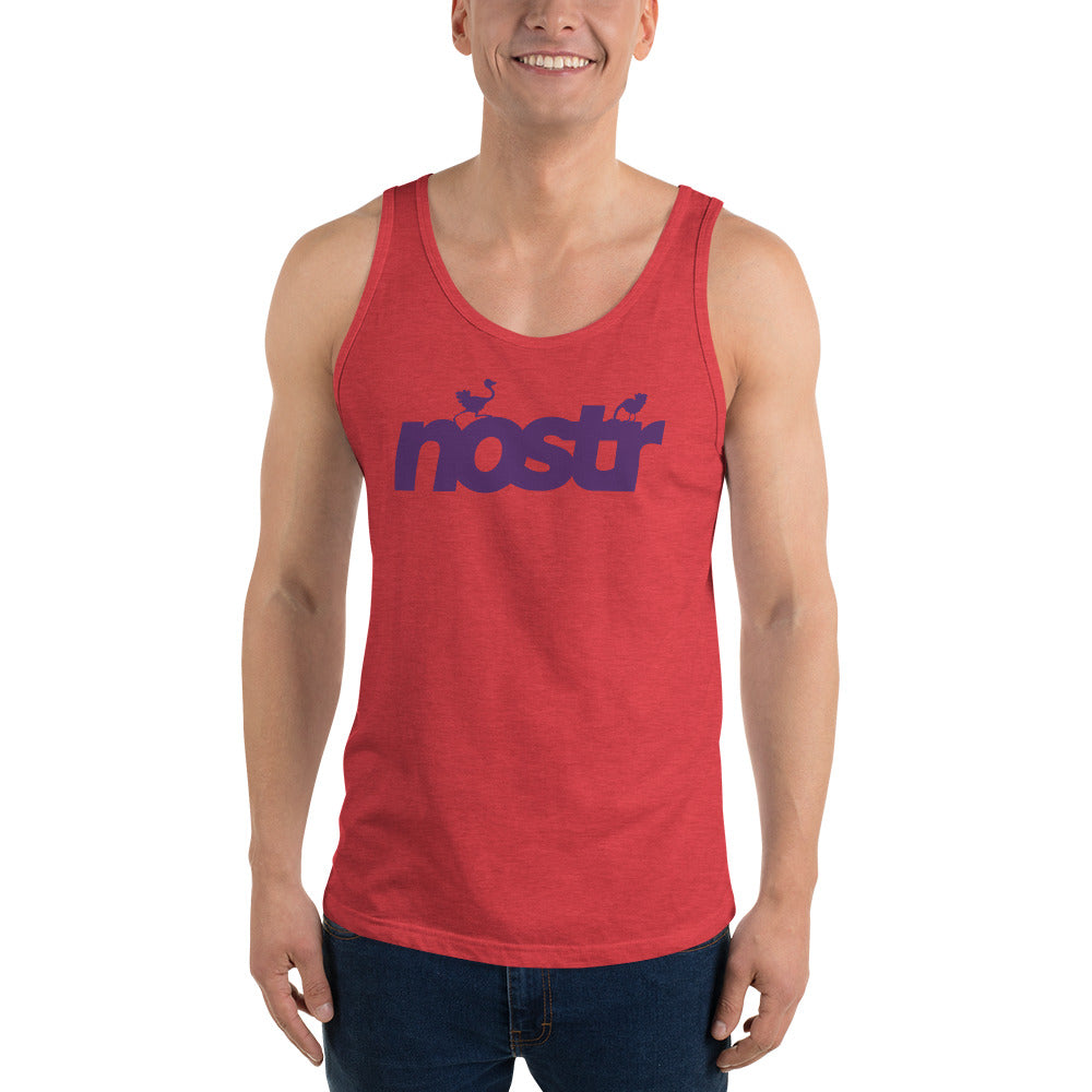 Nostr Men's | Bitcoin Tank Top