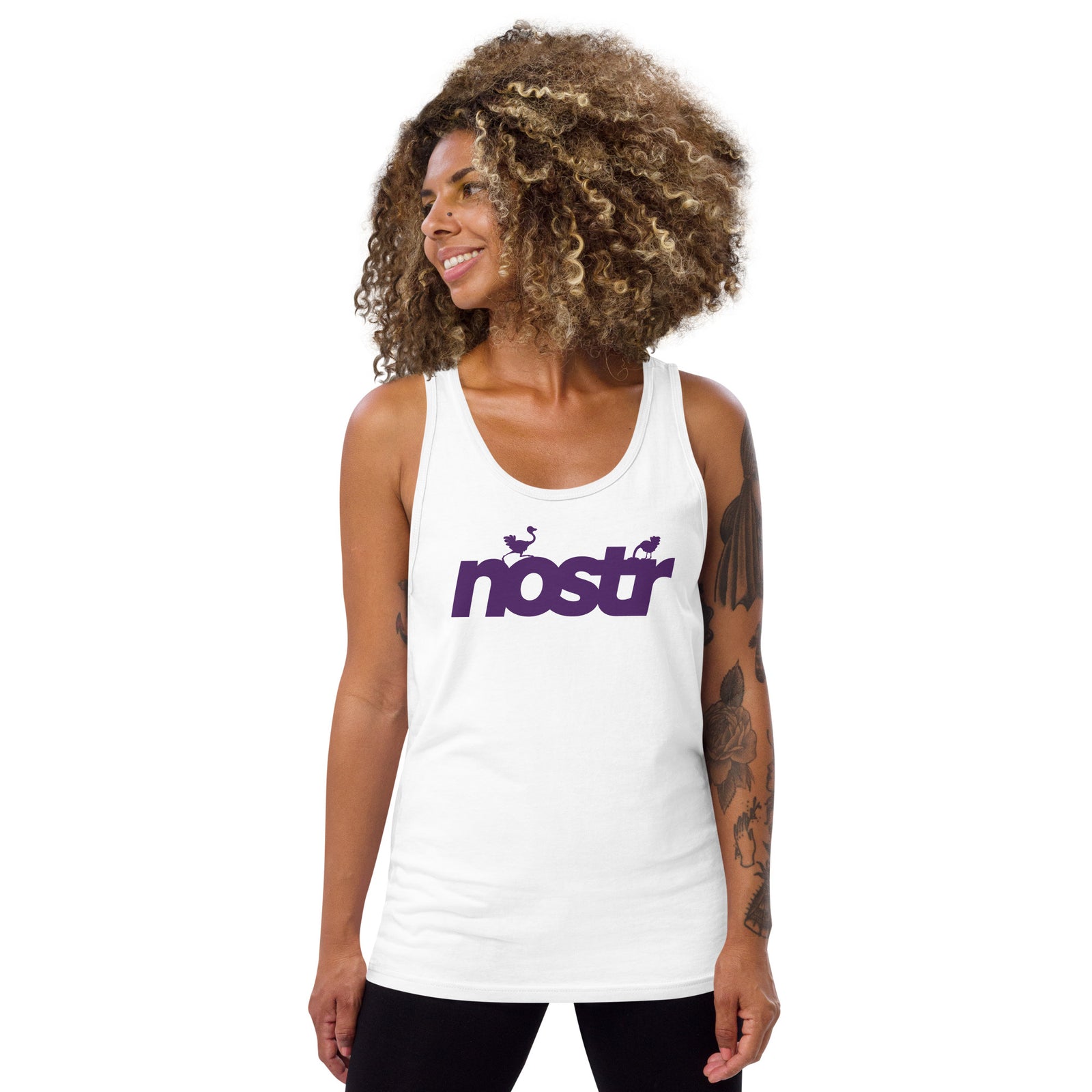 Nostr Women's | Bitcoin Tank Top