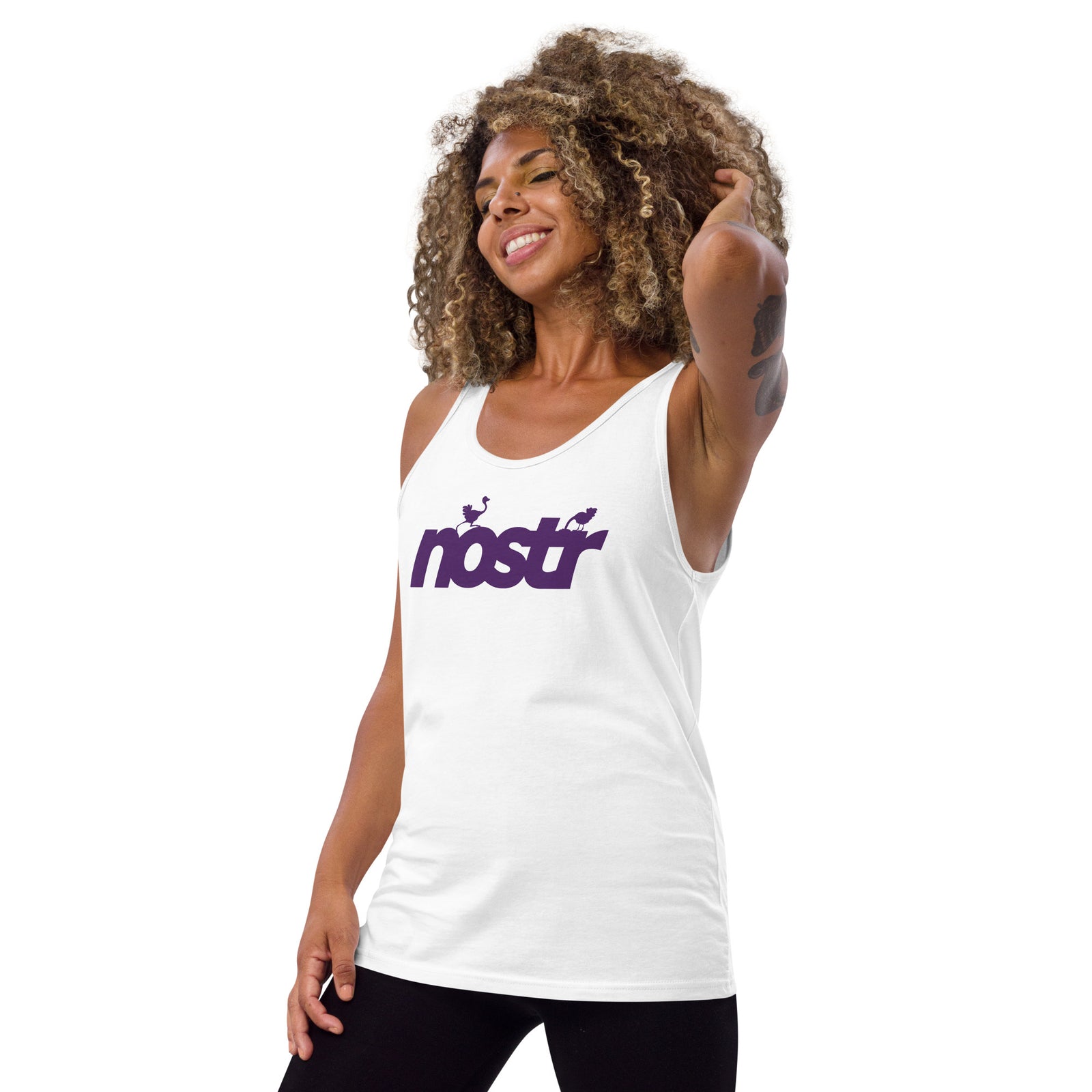 Nostr Women's | Bitcoin Tank Top