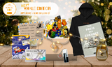 Whale Orange Pill Box with Hoodie