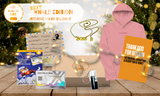 Whale Orange Pill Box with Hoodie
