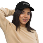 Pocket Bitcoin Organic Unstructured Dad Hat with Curved Brim